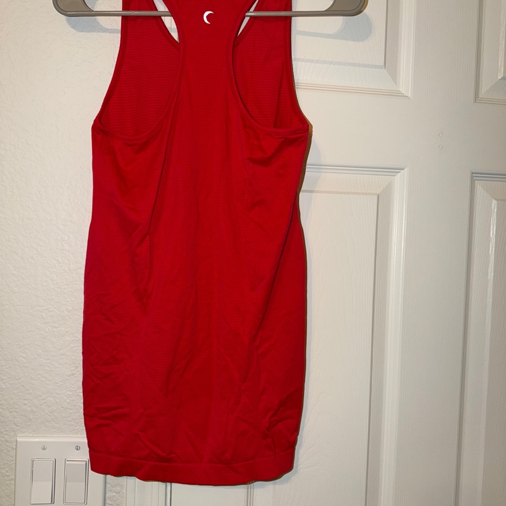 ZYIA Red Racerback Tank Top - Picture 4 of 5